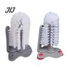 Durable Plastic Scrubber Suction Cup Bottle Brush, Wall Mounted Rotating Cleaning Scrubber, Home Kitchen Gadget Thick Bristles Sink Accessory