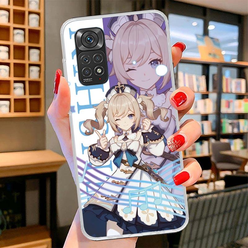 Genshin Impact Anime Cover Phone Case For Xiaomi Redmi Note 15 14 13 12 11 10 Pro Plus 14S 12S 11S 11T 11E 10S Soft Fundas Shell