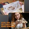 Ugears Harry Potter Flying Ford Anglia 70173 Wooden Puzzle Craft Model No Glue or Tools Required Adult