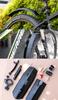 GORIX Telescopic Fender with Light and Rear for Easy to Install Water Splash Protection (Front Set) Bicycles, (GFD-SSL811), Mudguard,