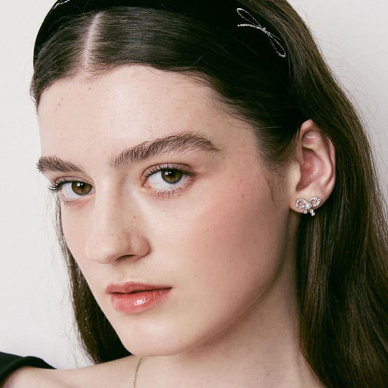 

ВИНТАЖНЫЙ ГОЛЛИВУД Бархатная повязка для волос с лентой_VH249OHB003M Black