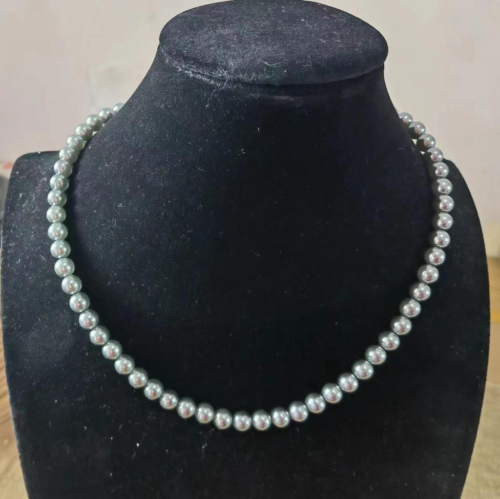 Antique Collarbone Chain, Pearl Necklace, Neck Chain, Summer Niche Versatile Personality Design Items