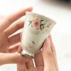 Hand-painted Peach Blossom Master Cup Tea Cup Ceramic Single High-footed Fragrant Cup Teacup Kung Fu Tea Set To Drink Tea