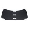 Temporary Car Work Tray with 2-Panel Tabletop for Reading and Item Placement Inside Parked Vehicle Cabin