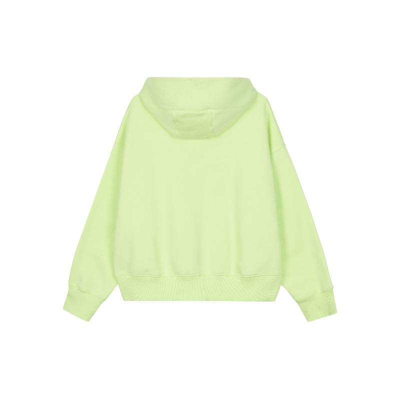 Nike Polar Kapüşonlu Kazak Günlük Sweatshirt Kadın Üstler Açık Limon Sarısı DQ5859-736