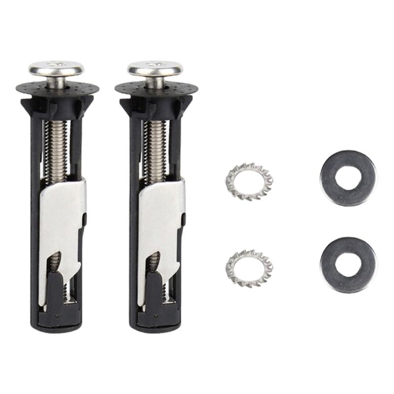 

Universal Toilet Seat Bolt & Screw Set Upgrades Toilet Seat Fastener for Enhances Stability in Top Mount Toilet Seats