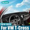 For Volkswagen VW T-Cross TCross      Car Dashboard Cover Mat Dash Board Sun Shade Non-slip Pad Accessories