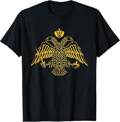 NEW Double Headed Eagle Byzantine & Christian Orthodox T-Shirt