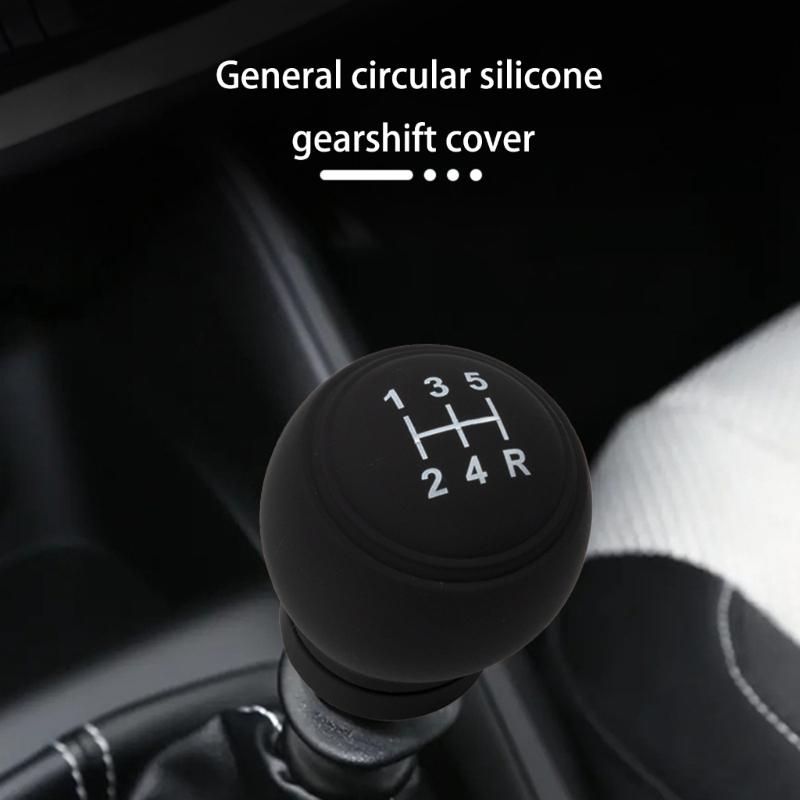 High Tear Resistant Silicone Gear Shifts Cover Flexible Strong Not Slip Designs Covers For Car Gear Knob Protection