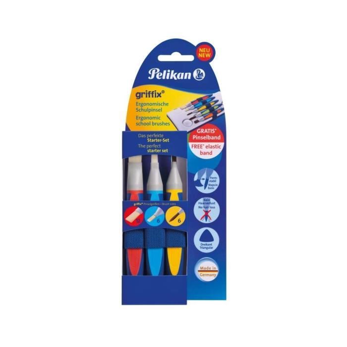Pelikan 700726 Künstlerpinsel 3-teilig(s) Pelikan Büro