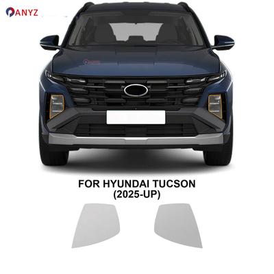 For Hyundai Tucson N Line 2025 Car Headlight Rearview B C Pillars Precut Sticker Paint Protection Film Anti-Scratch TPU Clear