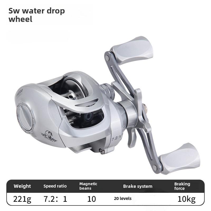 

2024 г., часть 7.2:1 Передаточное отношение 22 фунта Плавная система фрикциона Полностью металлическая нержавеющая сталь 13BB Отлично подходит для заброса на большие расстояния в пресной и соленой воде Right Hand