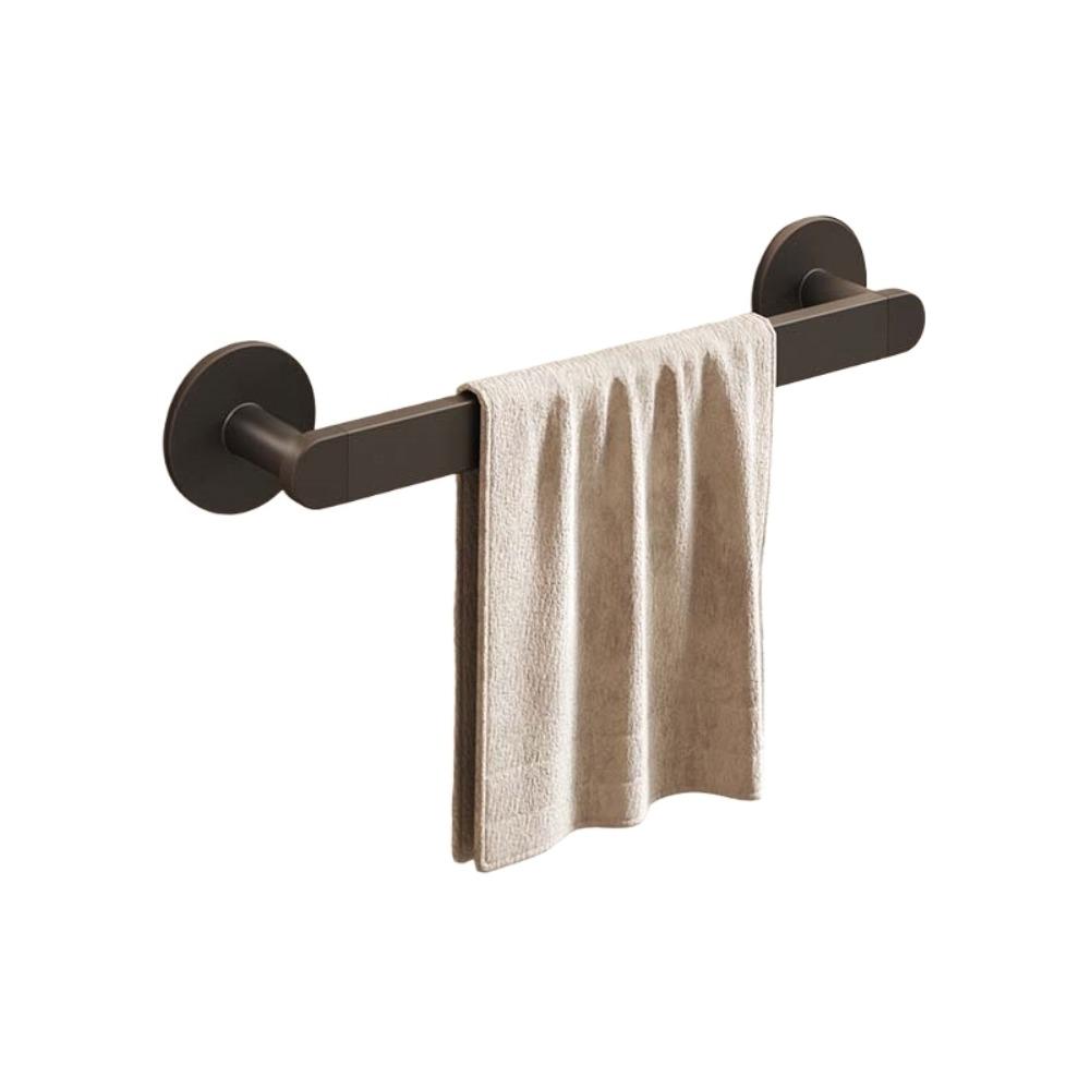 Solid Color Bathroom Towel Rack Wall-mounted Towel Hanger Towel Organizer Shoe Storage Shelf Home