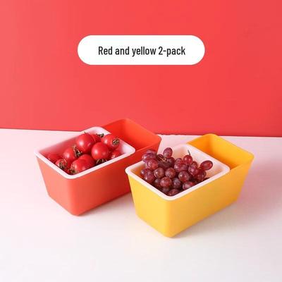 Boîte à snacks et fruits à double étage