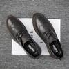 Fashion Designer Formal Men Dress Shoes Male Leather Classic Brogue Shoes Flats Oxfords for Wedding Office Business Dress Shoes