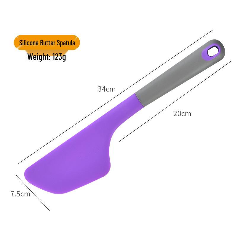 High-Temperature Resistant Silicone Spatula for Baking and Mixing