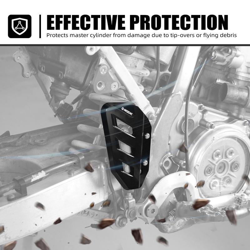 NICECNC For Suzuki DRZ400 DRZ400E DRZ400S DRZ400SM DR-Z 400 E S SM 2000-2024 2023 Rear Master Cylinder Guard Cover Protector