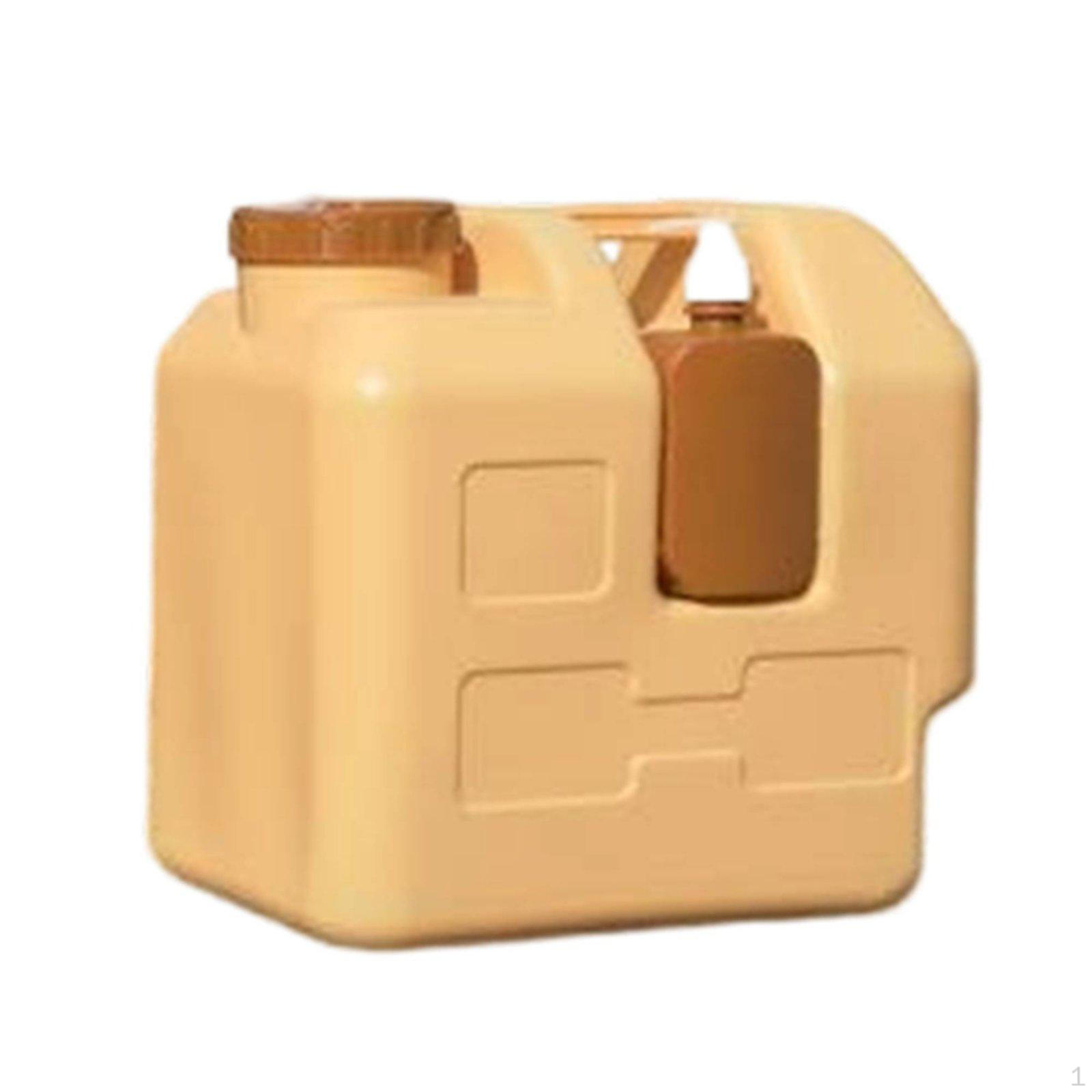 Drinking Water Bucket with Faucet Food Grade Portable Jug Leakproof Outdoor Equipment for 20L