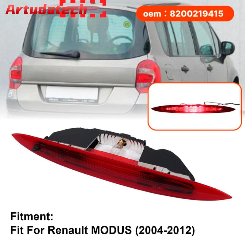 Artudatech Tail Light Brake Light Third Brake Lamp 8200219415 For Renault Modus 2004-2012 Car Accessories