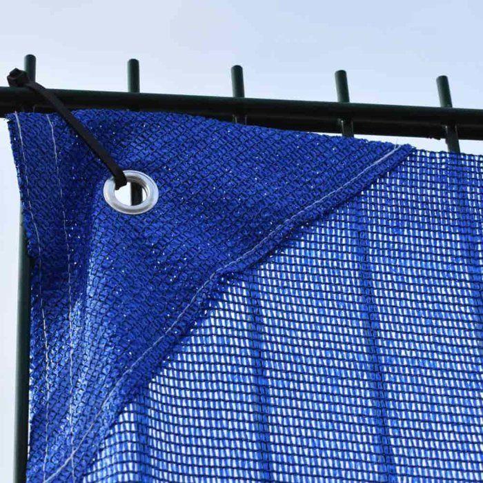 Blue Windbreak Fence 1.80m X 3.45m In HDPE – 55% Protection and Weather Resistance