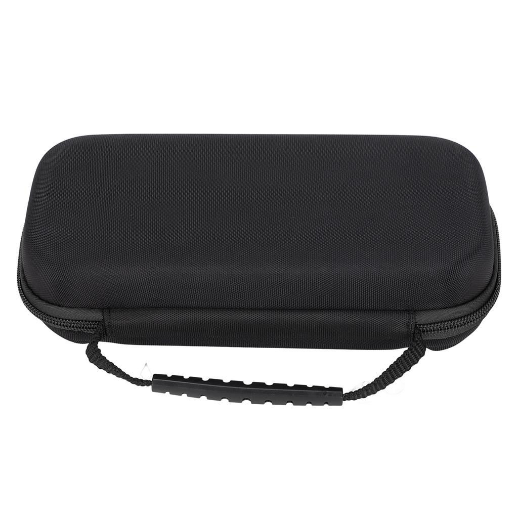 Game Console Storage Bag Hard Shell Dual Zipper Protective Portable Carrying Case for Switch Black Zipper Regular