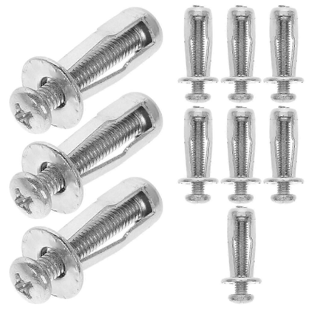 2026 Best!! Czech Republic Riveting Nuts Silver Color Iron Material for Home Use 10pcs Versatile Nail