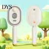 Smooth Styling Hair Brush Electric Spray Air Cushion 2-In-1 Misting with Natural Hairstyle Water Reduce Frizz Anti-Static Retractable Steam