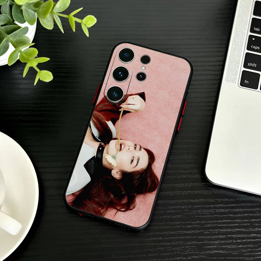 

Fashion Becky G Mobile Phone Case For Samsung S26,S25,S24,S23,S22,S30,S21,Ultra,Plus,FE 5G Black Soft Cover Samsung S20plus5G
