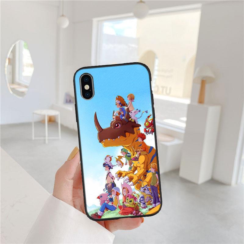 PP23 D-Digimons Soft Shell Phone Case for OPPO A40 A60 A80 A15 A16 A16K A12 A17 A17K A54 A54S A53 A53S A55 A56 A57 A98 F23