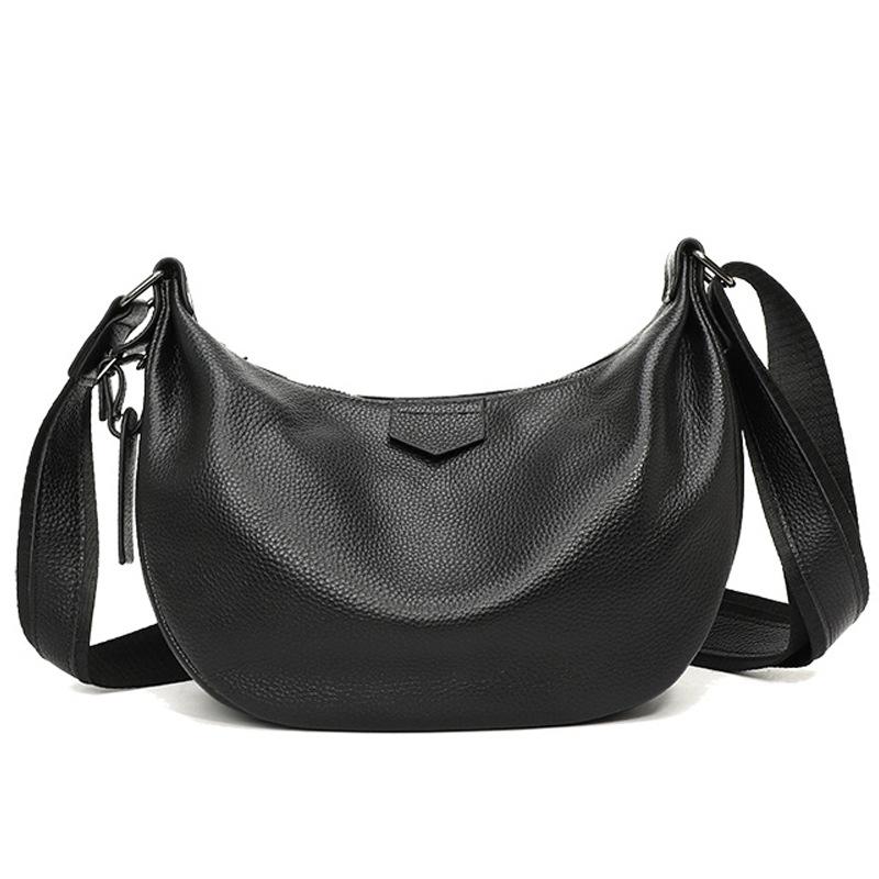 Dumpling-style Fashion Casual Crossbody Bag with Shoulder Strap, High-end Commuter Bag for Women