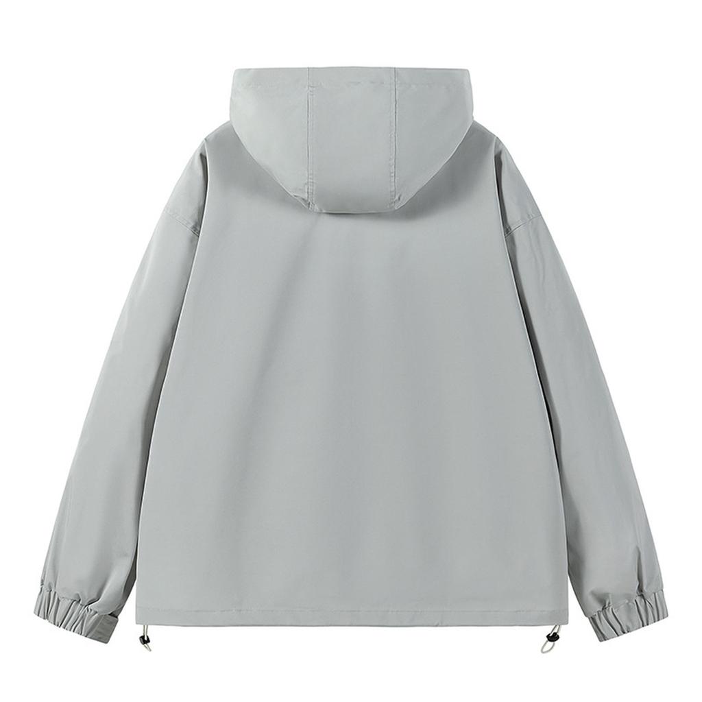 Men's Windproof And Scrawnproof Outdoor Overalls Loose Casual Hooded Jackets Are Fashionable