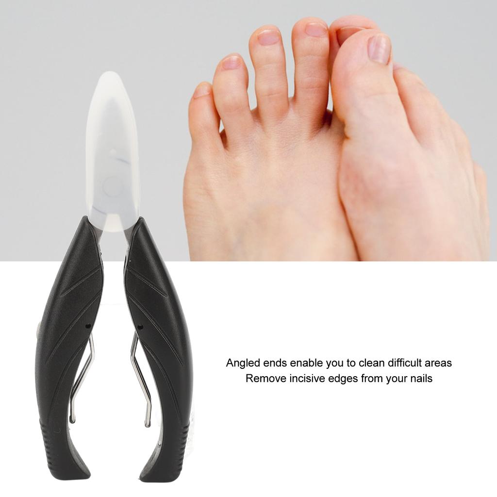 Podiatrist Toenail Clippers Professional Thick Ingrown Toe Nail Clipper Pedicure Toenail Cutter Curved Grooming Tool