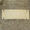 ROHKA Wolle Langarmpullover S-M grau Strick Damen Gebraucht