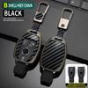 Carbon Fiber Zinc Alloy Car Key Case Cover For Mercedes Benz A C E S Class GLA CLA GLK GLC CLS W204 W463 W176 W251 W205 AMG