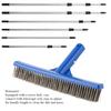 Steel Brush, 25 Cm Swimming Pool Steel Brush Floor   Cleaning Accessories for Pond Spa Thermal Spring