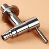 Wall Mounted Bathroom Supplies Water Faucet Stainless Steel Living Room Pool Tap