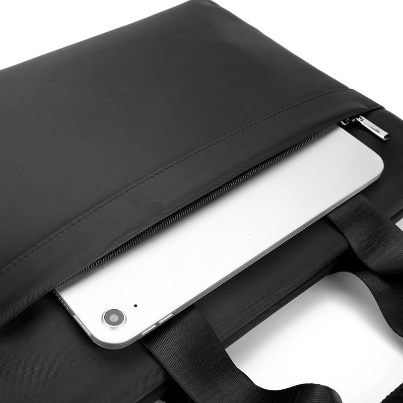 Mode neue Herren Business Handtasche leicht ultradünn Computertasche Besprechungsdokumententasche Informationstasche