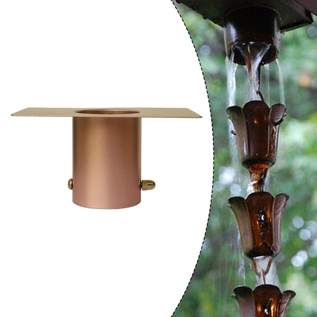 Rain Chain Gutter Installation Sturdy Ornament Garden Decor Metal for Backyard Yard Outdoor