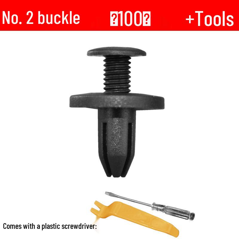 Automotive Bumper & Fender Expansion Clip Rivet Screw