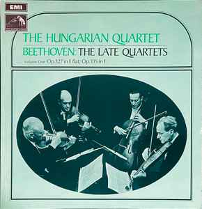 

LP Record HUNGARIAN QUARTET - The Late Quartets Vol 1 Beethoven Q HQS1177 HMV 1969 UK Classical Used