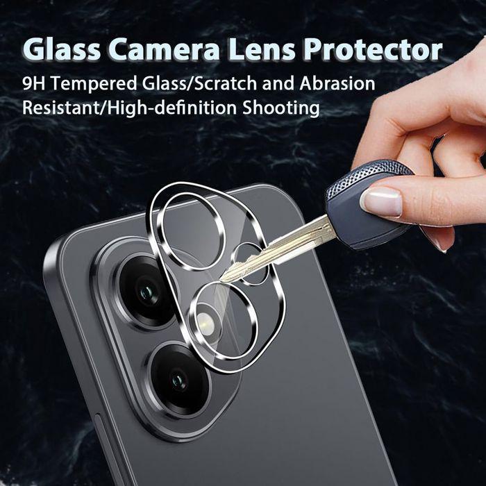 2x Verre Trempé Caméra Arrière pour Honor 400, Protection Antichoc Rigide 9H