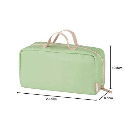 Thermos Vacuum Insulated Soup Lunch Set 800ml Dusty Green Structure Dedicated Pouch Washable Container Microwave Safe Bento Box JEH-800 DTG