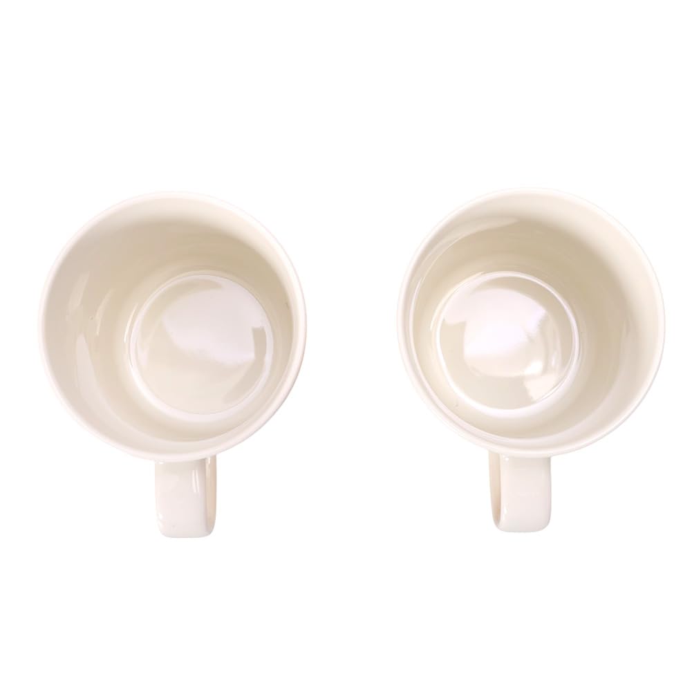 Marimekko OIVA UNIKKO Mugs, Set of 2, 250ml, 74952 182, Caramel [Parallel Import]