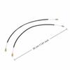 2pcs Nylon Material Violin Tailpiece Set Black Color Cello Accessory  For 3/4 4/4 Cello