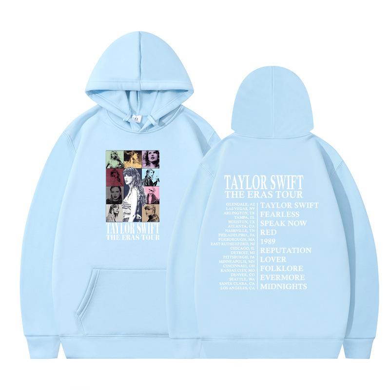 New Spring and Autumn American High Street Kanye Men's and Women's Same Spoofing Character Graffiti Alphabet Hooded Sweater