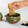 Smooth Matcha Whisk Stand Ceramic Green Tea Maker Cup Tea Ceremony Tool  for Tea Set Accessories