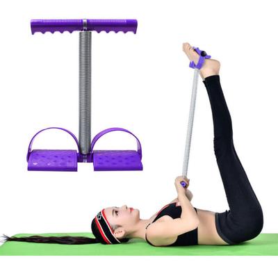 Elastisches Sit-Up Zugseil Federzugband Fußpedal Bauchmuskeltrainer