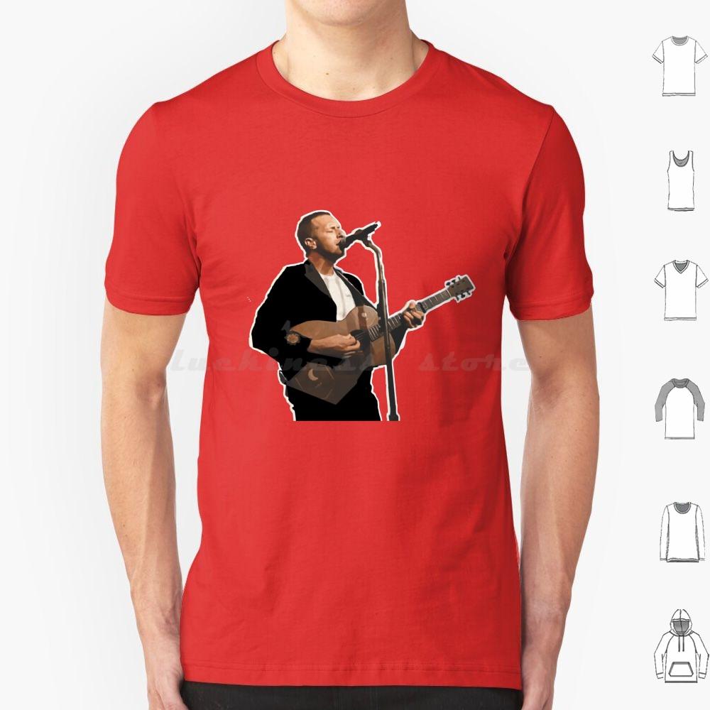 Der SängerEverydaylife T-Shirt Baumwolle Herren Damen DIY Druck Musikband Sänger Gitarre