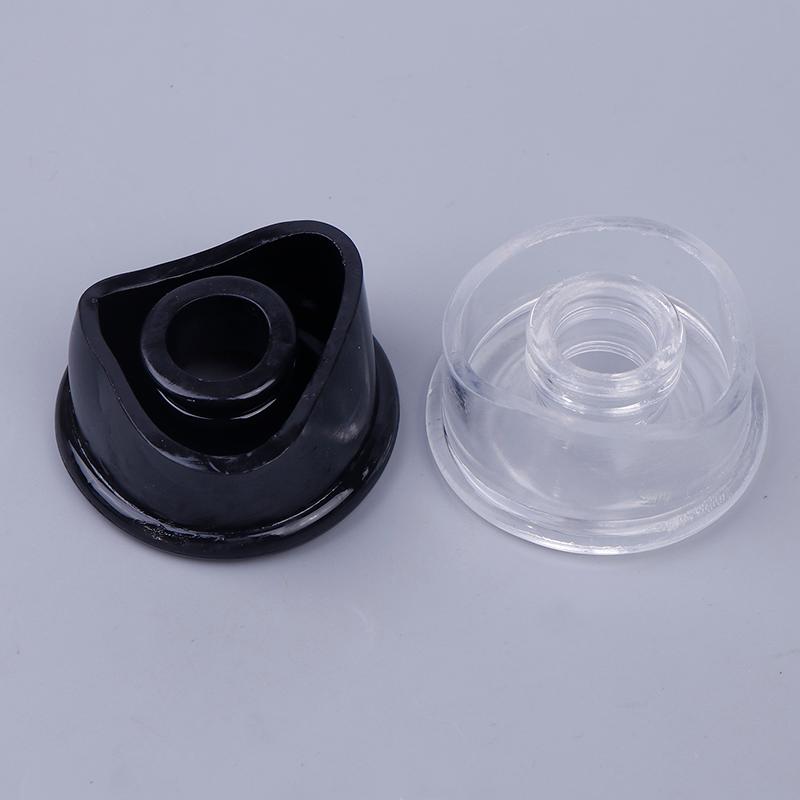 1 Pcs Clear/Black Universal Precision Comfort Cylinder Seal Sleeve Silicone Replacement Silicone Ring