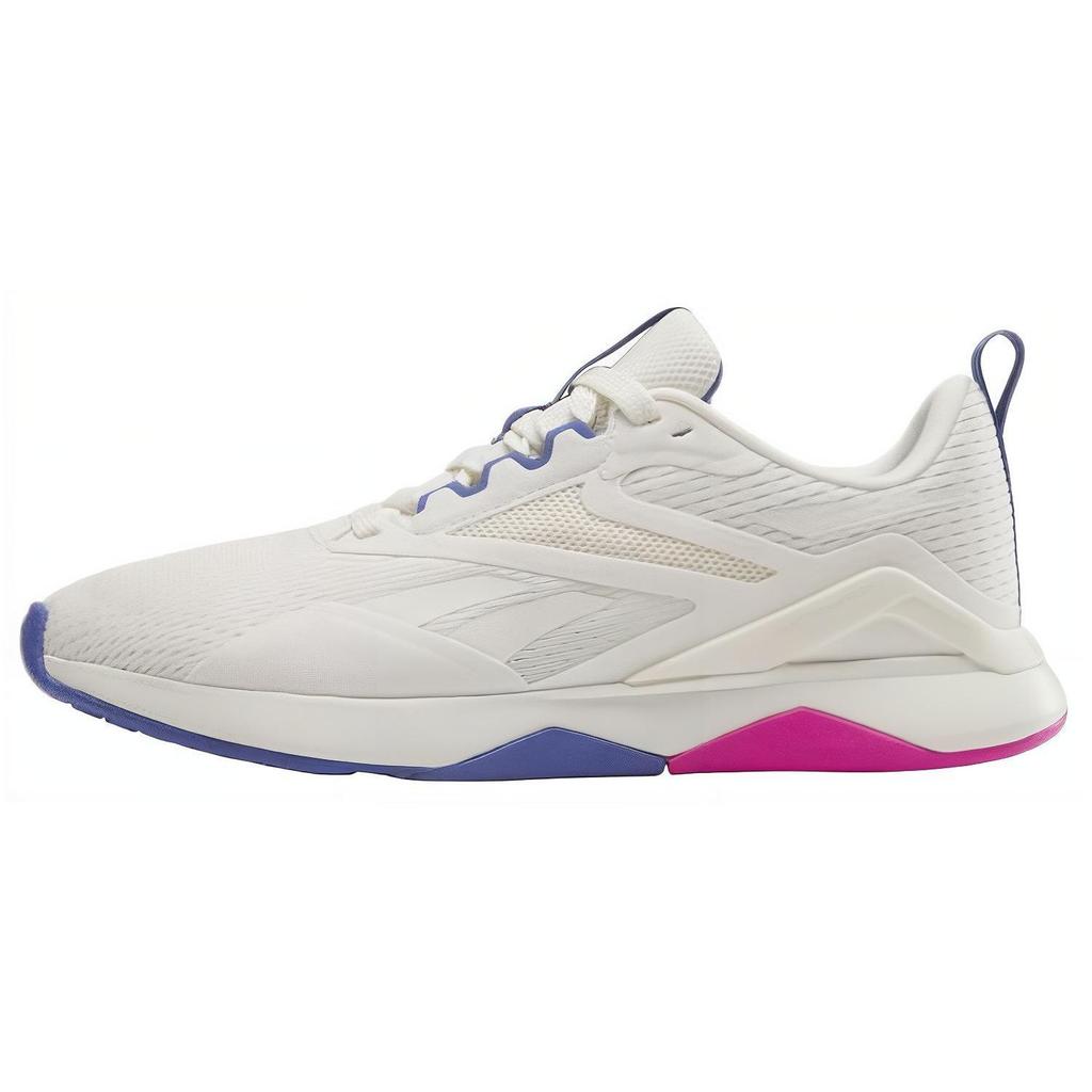 Reebok NanoFlex TR 2.0 Chalk Step Purple Women Sneakers Cream Laser-Pink 100074543